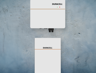 The Duracell Energy Dura5 home storage battery