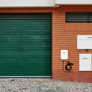 Dura5, Dura-i and DuraCharger mounted on exterior wall