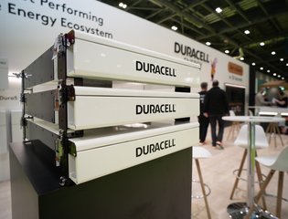 Dura5 battery on display at Everything Electric 2024