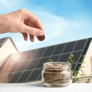 Saving Money using solar panels and generating green energy